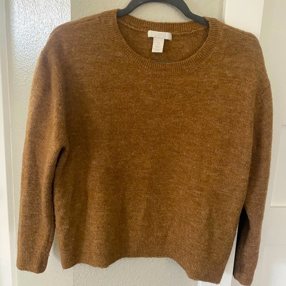 Mustard brown sweater